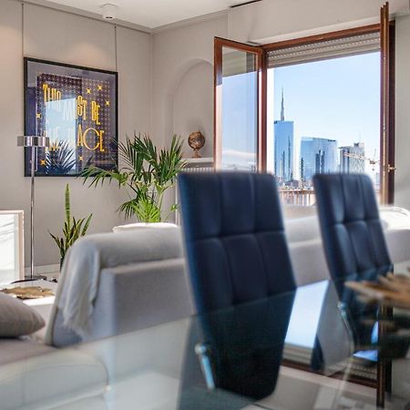 Stelvio Rooftop - Attico Skyline con Terrazza e Jacuzzi Milano Esterno foto